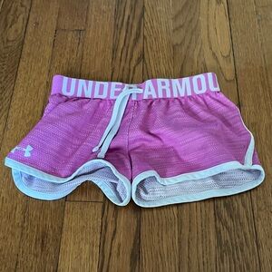 2 for $5 Under Armour Kid's Athletic Purple Shorts